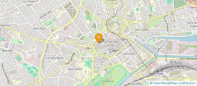 localisation de l'entreprise SCI MALHERBE à CAEN