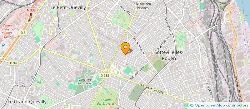 localisation de l'entreprise SCI MALHERBIMMO  SOTTEVILLE-LES-ROUEN