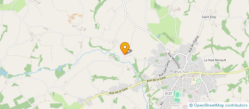 localisation de l'entreprise SCI MALI  PLOEUC-L'HERMITAGE