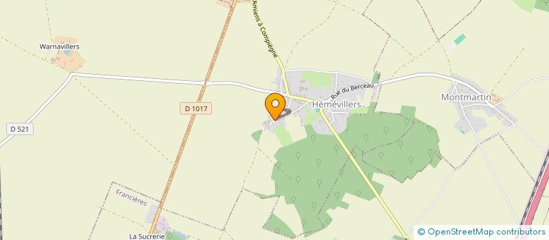 localisation de l'entreprise SCI MALI  HEMEVILLERS