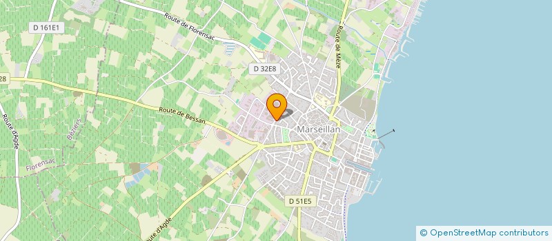 localisation de l'entreprise SCI MALIAL à MARSEILLAN