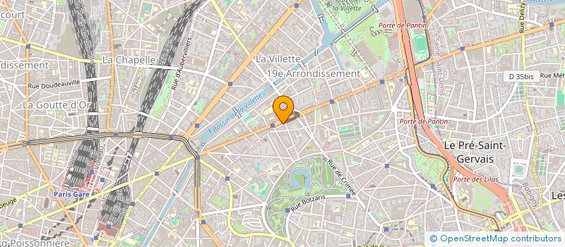 localisation de l'entreprise SCI MALIBETH  PARIS