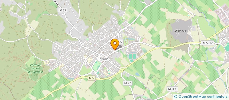 localisation de l'entreprise SCI MALICE à PIGNAN