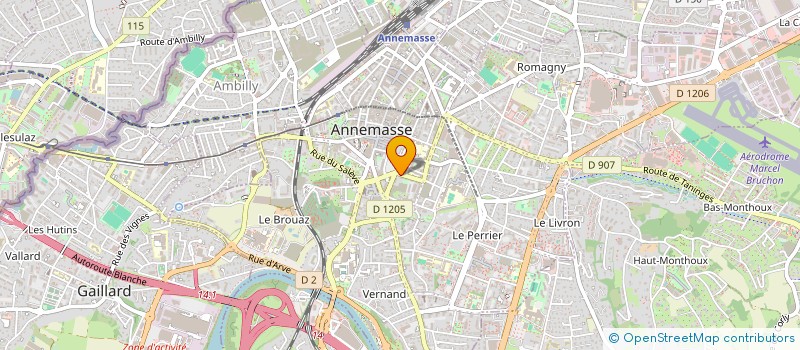 localisation de l'entreprise SCI MALICE à ANNEMASSE
