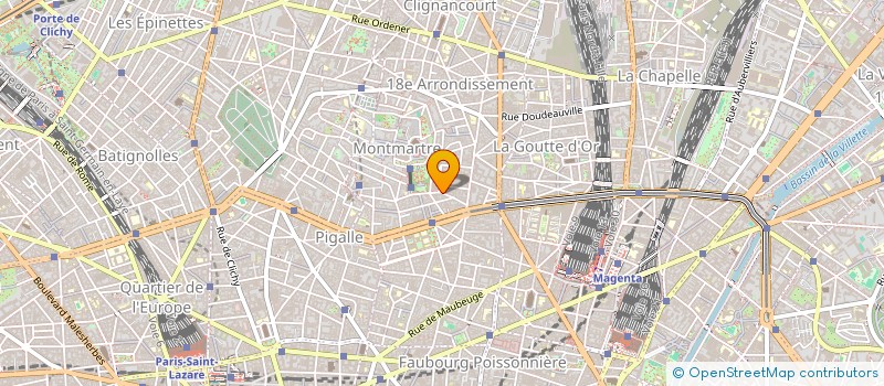 localisation de l'entreprise SCI MALICE  PARIS