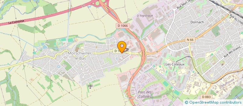 localisation de l'entreprise SCI MALICE  MORSCHWILLER-LE-BAS