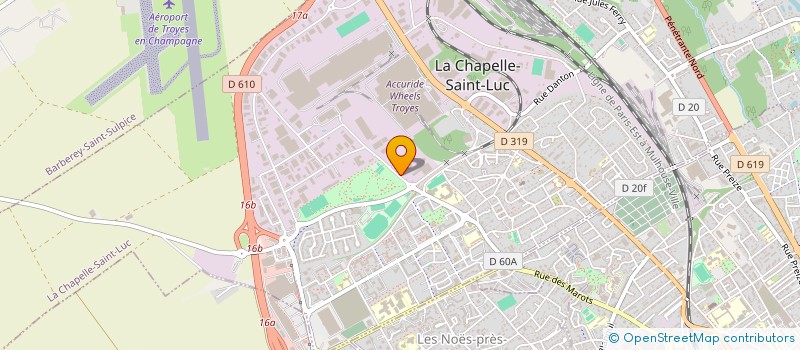 localisation de l'entreprise SCI MALICEE  PLAISIR