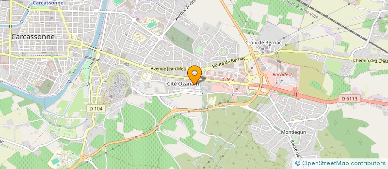 localisation de l'entreprise SCI MALICK ET LAETITIA à CARCASSONNE