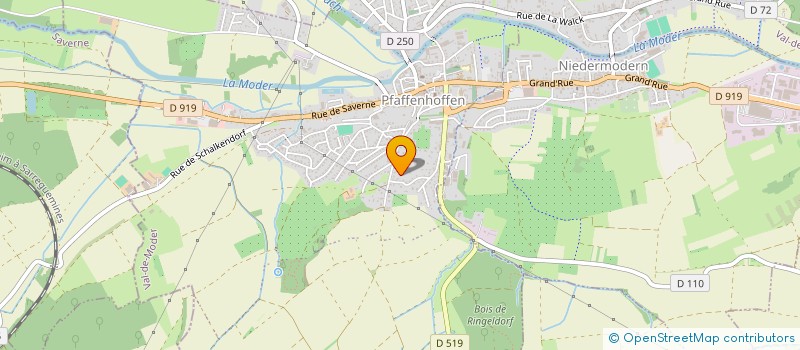 localisation de l'entreprise SCI MALICLAU  VAL-DE-MODER