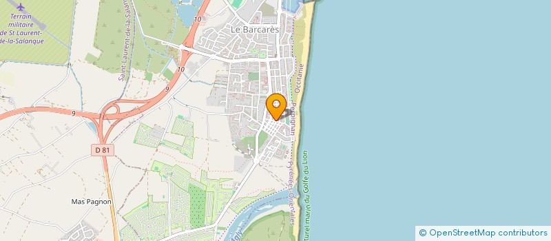 localisation de l'entreprise SCI MALICO  LE BARCARES