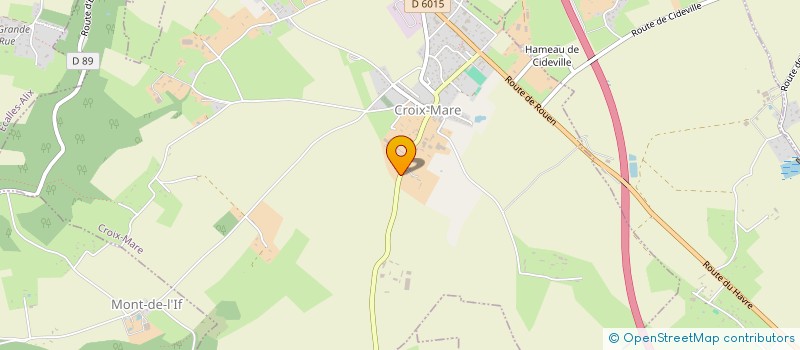 localisation de l'entreprise SCI MALICORNE  CROIX-MARE