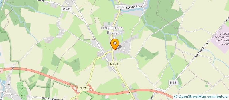 localisation de l'entreprise SCI MALIE à HOUDAIN-LEZ-BAVAY