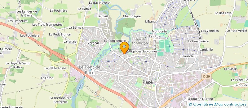localisation de l'entreprise SCI MALIGAN à PACE