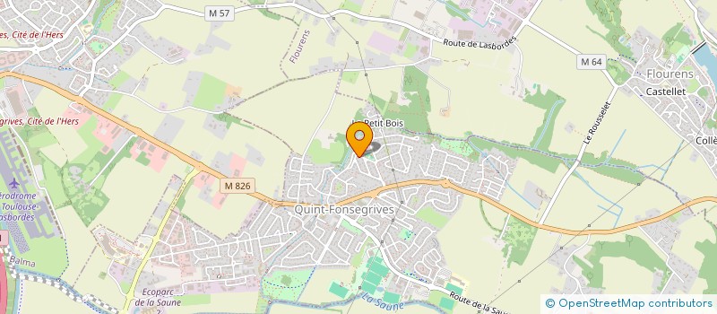 localisation de l'entreprise SCI MALIGATO  QUINT-FONSEGRIVES