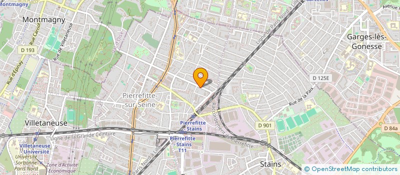 localisation de l'entreprise SCI MALIK à PIERREFITTE-SUR-SEINE