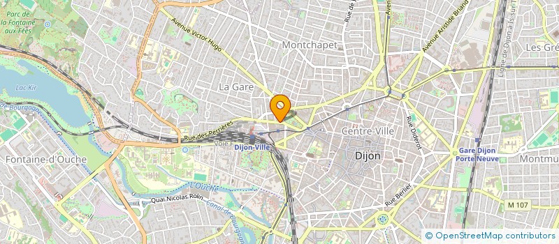 localisation de l'entreprise SCI MALIKA à DIJON