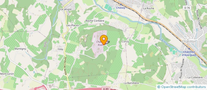 localisation de l'entreprise SCI MALILE  SAINT-GERMAIN-NUELLES