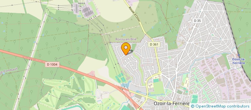 localisation de l'entreprise SCI MALIMMO  OZOIR-LA-FERRIERE