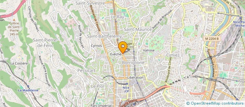 localisation de l'entreprise SCI MALINDI  NICE