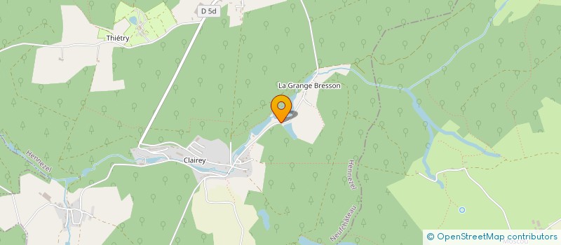 localisation de l'entreprise SCI MALINE  HENNEZEL