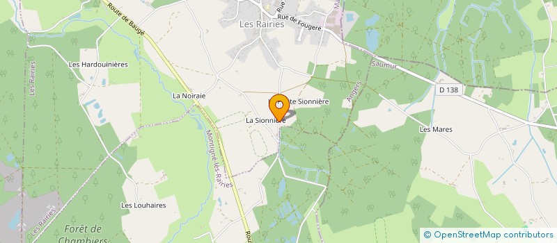 localisation de l'entreprise SCI MALINE  LES RAIRIES