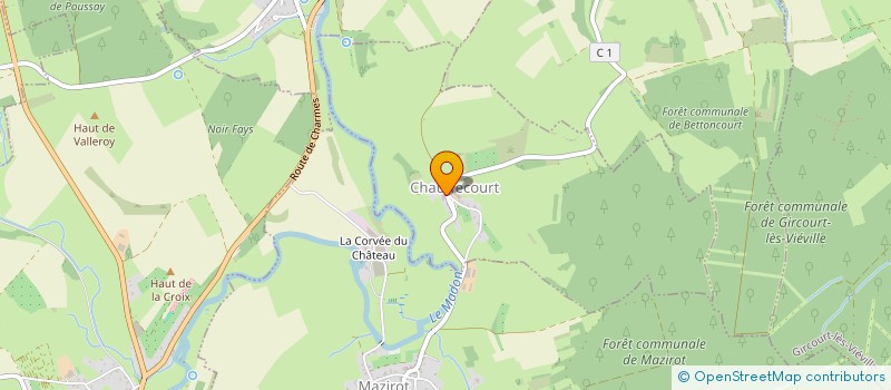 localisation de l'entreprise SCI MALINE  CHAUFFECOURT