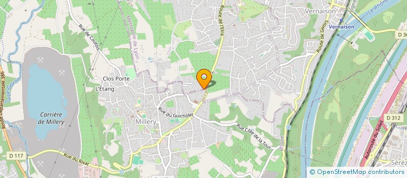 localisation de l'entreprise SCI MALINE CHARLY  CHARLY