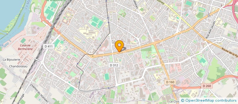 localisation de l'entreprise SCI MALIPI à ANGERS