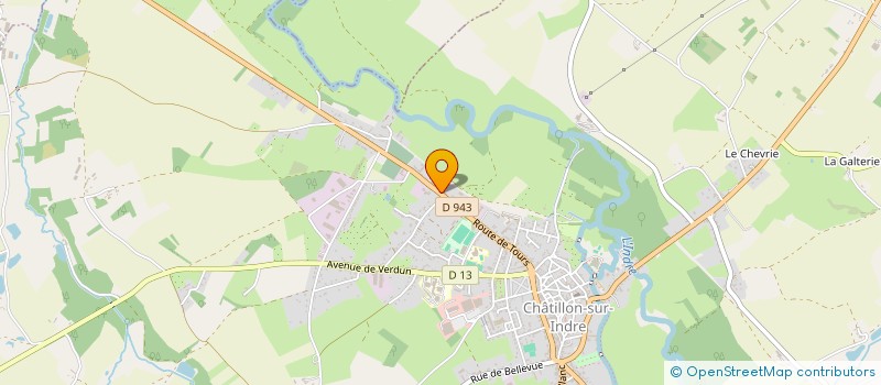 localisation de l'entreprise SCI MALIPIERRE à CHATILLON-SUR-INDRE