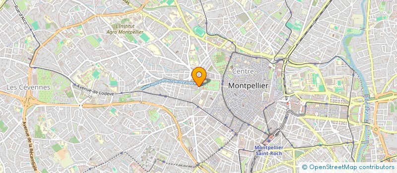 localisation de l'entreprise SCI MALISA à MONTPELLIER
