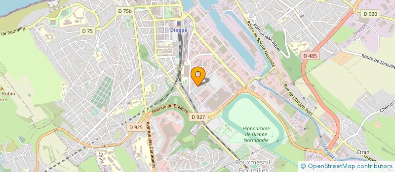 localisation de l'entreprise SCI MALIVERT  DIEPPE