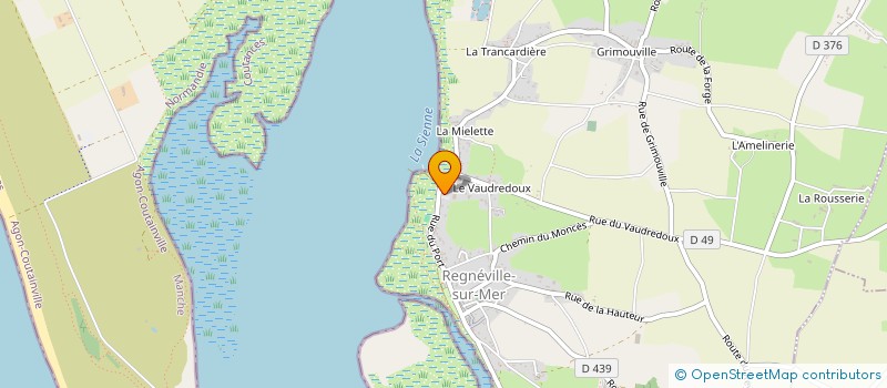 localisation de l'entreprise SCI MALIVIER  REGNEVILLE-SUR-MER