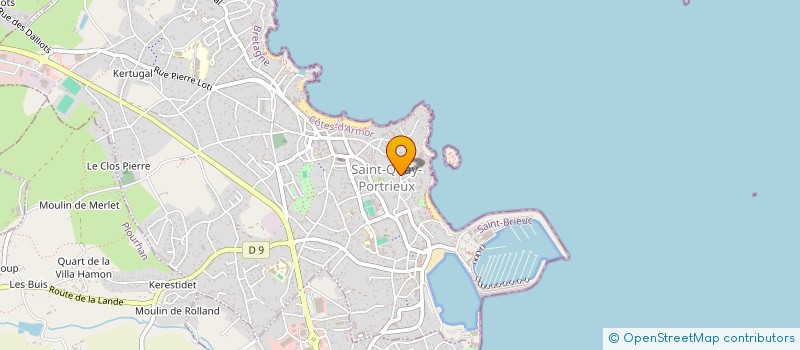 localisation de l'entreprise SCI MALLARGE  SAINT-QUAY-PORTRIEUX