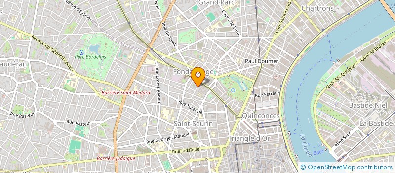 localisation de l'entreprise SCI MALLERET  BORDEAUX