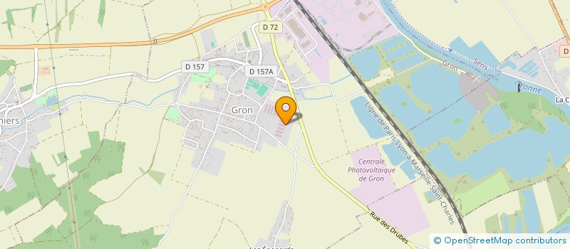 localisation de l'entreprise SCI MALLET  PARON