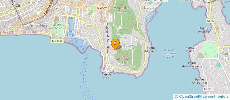 localisation de l'entreprise SCI MALLET à NICE