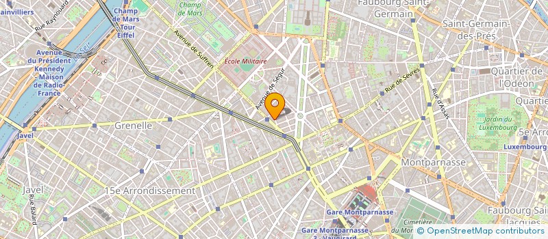 localisation de l'entreprise SCI MALLET 45  PARIS