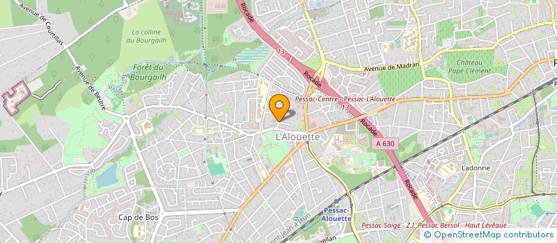 localisation de l'entreprise SCI MALLET BIS à PESSAC