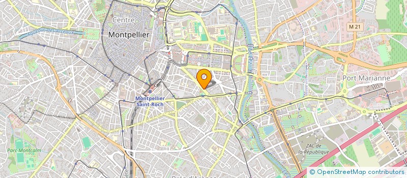 localisation de l'entreprise SCI MALLET INVESTISSEMENTS à MONTPELLIER