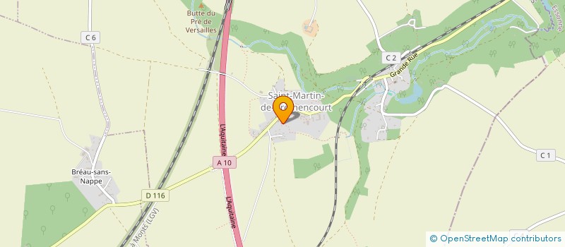 localisation de l'entreprise SCI MALLO  SAINT-MARTIN-DE-BRETHENCOURT