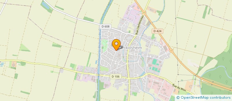 localisation de l'entreprise SCI MALMAR  MARCKOLSHEIM