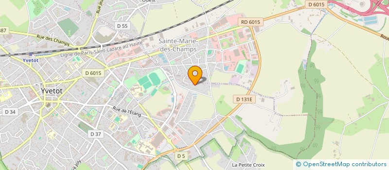 localisation de l'entreprise SCI MALMAR  YVETOT