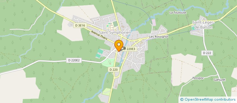 localisation de l'entreprise SCI MALNO  SAINT-SYMPHORIEN