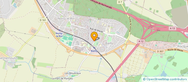 localisation de l'entreprise SCI MALNOUE  BAILLY