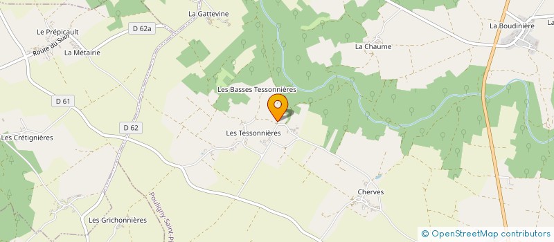 localisation de l'entreprise SCI MALO à POULIGNY-SAINT-PIERRE