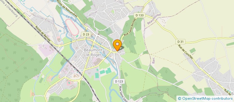 localisation de l'entreprise SCI MALO  BEAUMONT-LE-ROGER