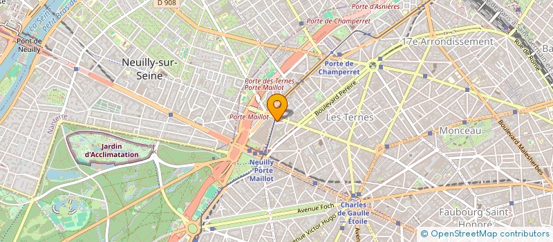 localisation de l'entreprise SCI MALO  PARIS