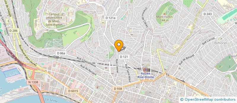 localisation de l'entreprise SCI MALO à ROUEN