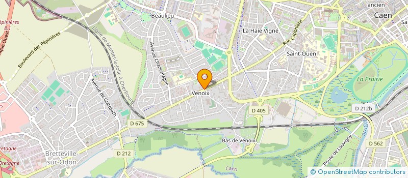 localisation de l'entreprise SCI MALO 58 à CAEN