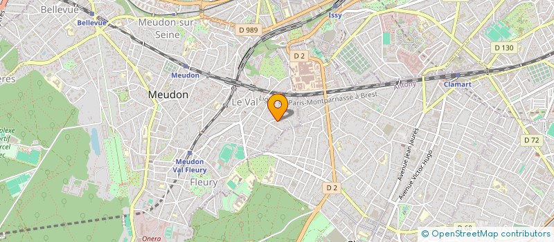localisation de l'entreprise SCI MALO à MEUDON